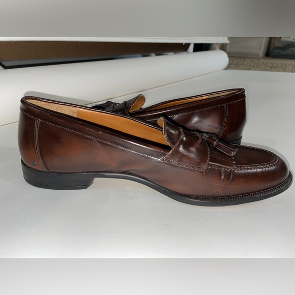 Church’s Men’s Brown Leather Tassel Loafers Size 11M - Picture 6 of 10